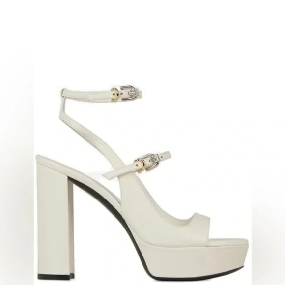 Givenchy Voyou Platform Ankle Strap Sandals Size 40 - Picture 1 of 7
